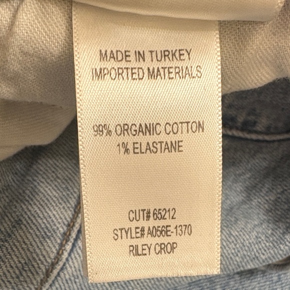 Agolde Riley crop - Picture 7 of 9